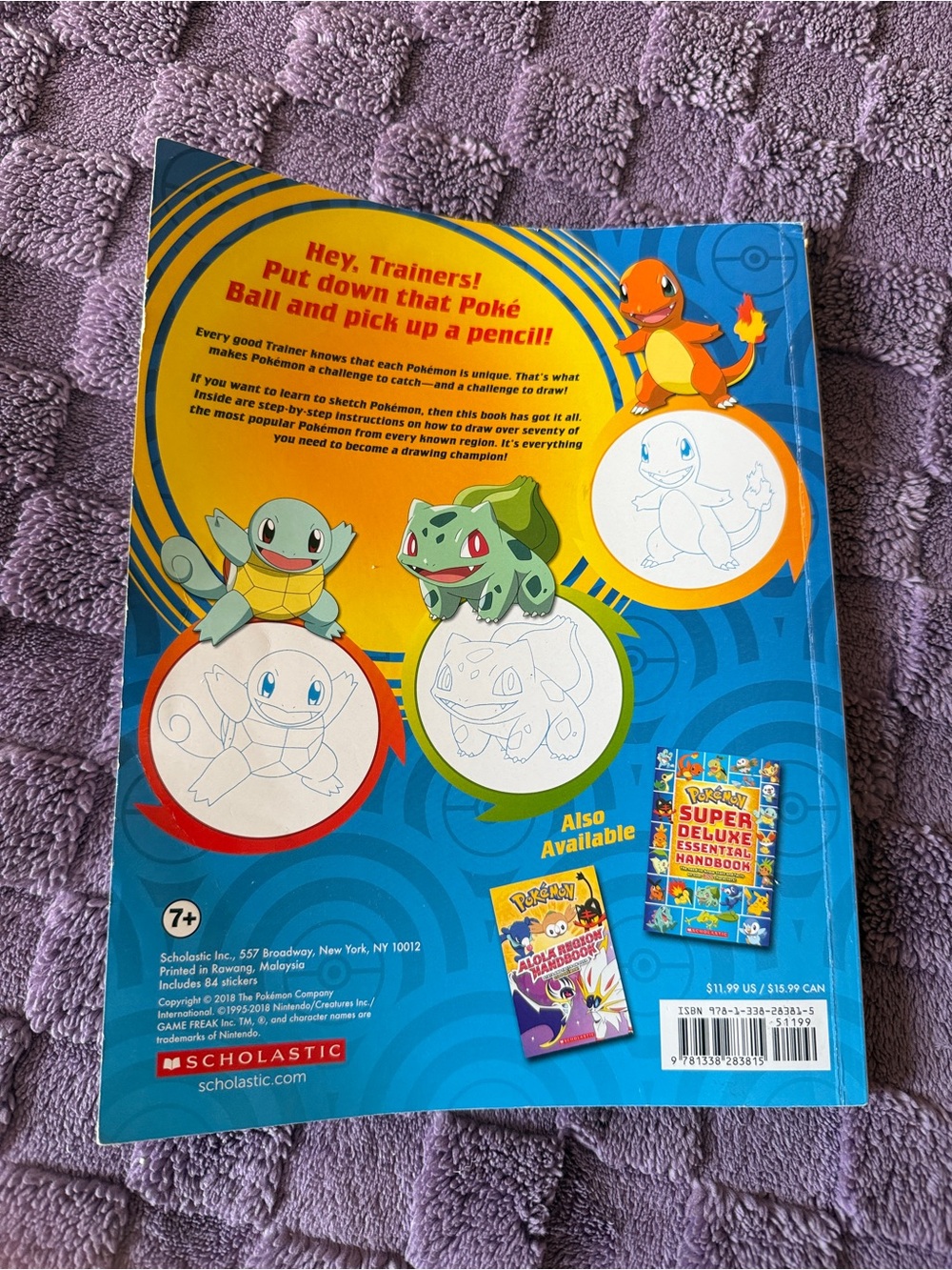 Scholastic Pokémon How to Draw Deluxe Edition Book - Picture 2 of 7